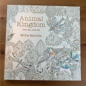 Animal Kingdom Coloring Book, NEW